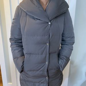 Cole Haan signature small purple gray down coat